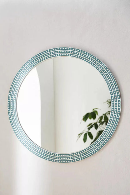 Classic Grace Inlay Light Green Mirror