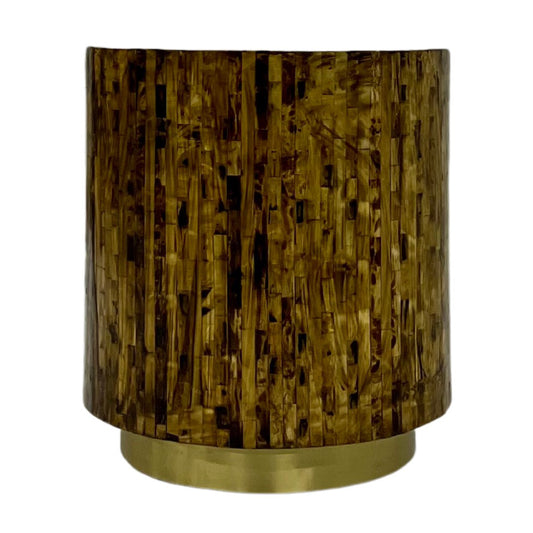 Vintage Bloom Brown Bedside Table