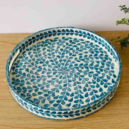 Stylish Decor Blue Tray