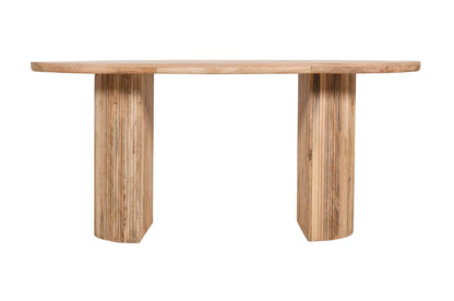 Rajsamand Furniture Natural Solid Wooden Dining Table