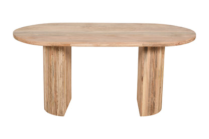 Rajsamand Furniture Natural Solid Wooden Dining Table