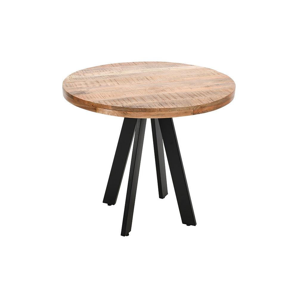 Rough Swan Timber Coffee Table With Metal Spider Legs