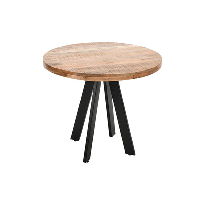 Rough Swan Timber Coffee Table With Metal Spider Legs