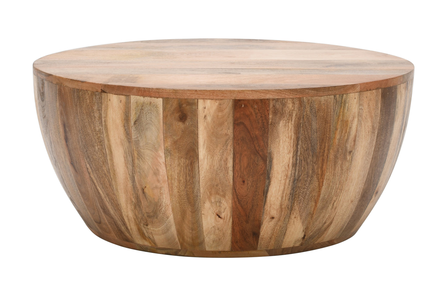 Rough Swan Timber Drum Coffee Table