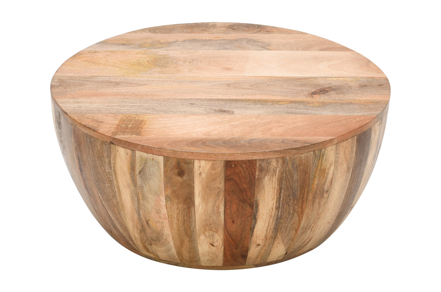 Rough Swan Timber Drum Coffee Table