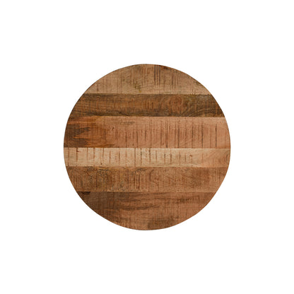 Rough Swan Timber Coffee Table With Shelf