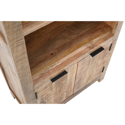 Rough Swan Timber Bookcase With Doors
