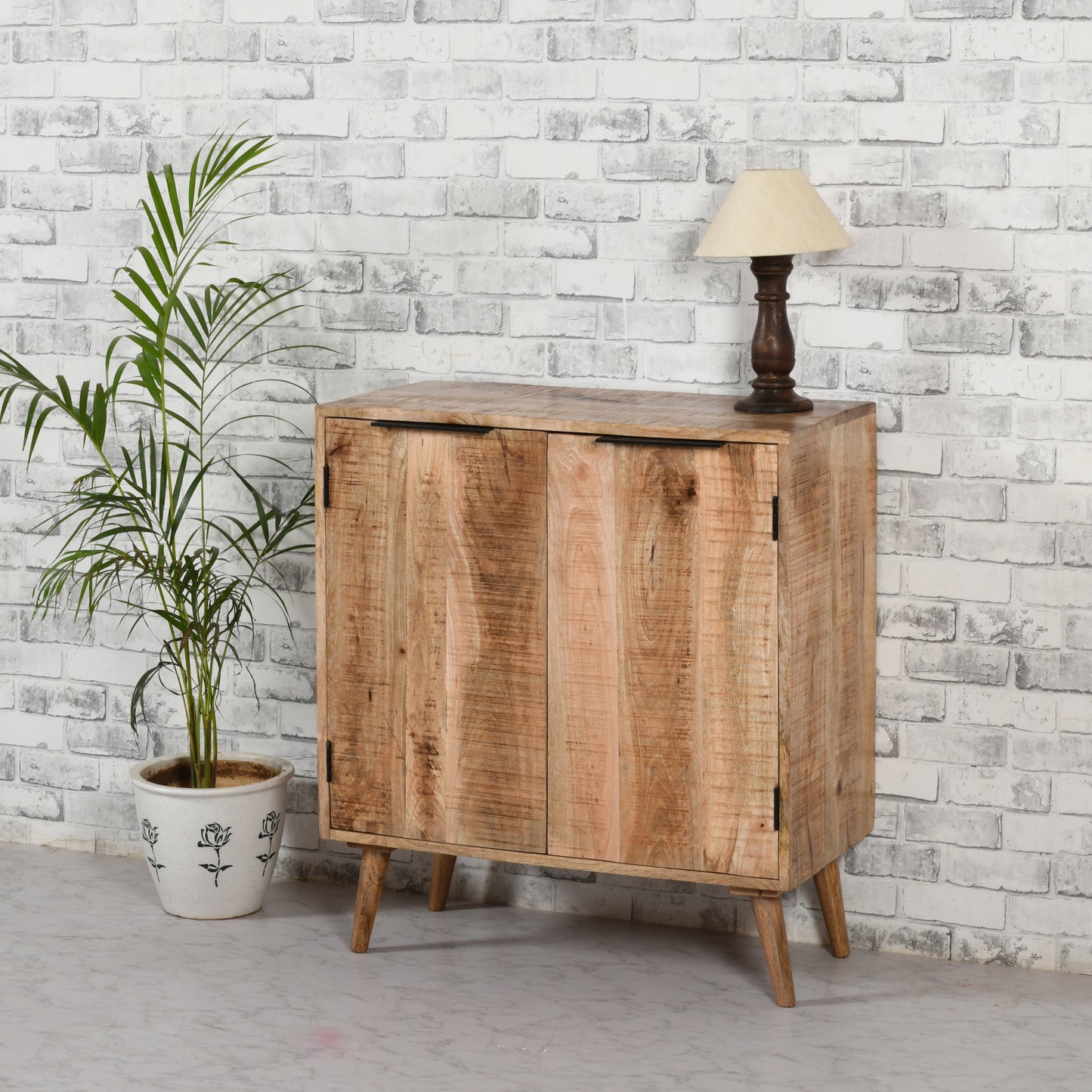 Rough Swan Timber Bar Cabinet  Sideboard