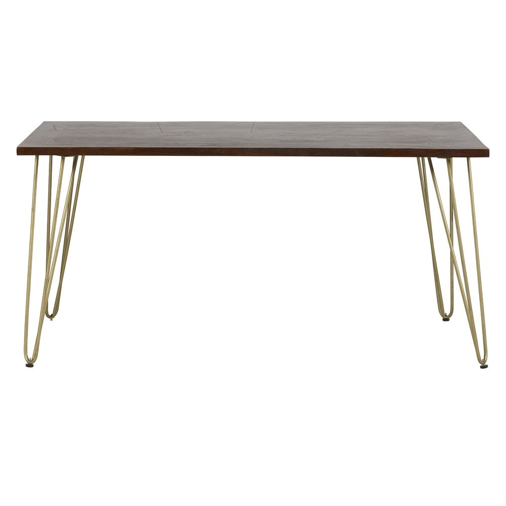 Boston Dark Gold Dining Table