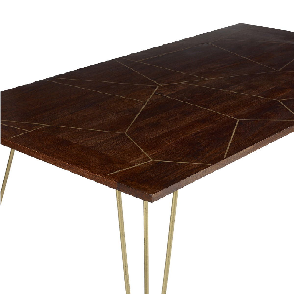 Boston Dark Gold Dining Table