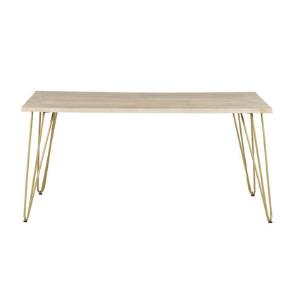 Boston Light Gold Dining Table